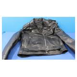 Womens Lines/Insulated Leather Jacket