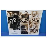 Autographed Franco Harris Steelers Photo Collage,