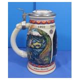 Anheuser Busch 1989 Discover America Pinta Stein