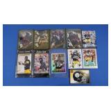 Assorted Pgh Steelers Football Cards-Woodson,
