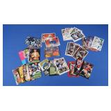 Assorted Football Cards-Sanders, Montana, Smith&
