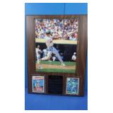 Autographed Mark McGuire Plaque w/Photo & 2