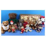 Large Lot of Collectible Plush Figures
