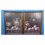 2 Framed Artworks-21x27 Each