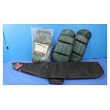 Gun Case, Echo Shin Guards-1 Set NIP