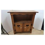Wood Country Kitchen Stand 28x11x29.5"