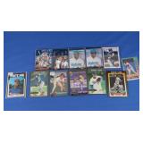 Assorted Baseball Cards-Wilson, Gonzalez,Eckersley