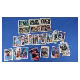 Assorted Baseball Cards-Bell, Hernandez, Trillo&