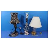 3 Table Lamps