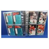 1990s Parkhurst Hockey Trading Cards in Binder