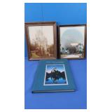 Walt Disney World First Decade Book, 2 Prints- 1