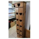 Wooden Pie Safe 61.5hx13.5wx9"d