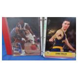 Album -w/Oversized Cards & 91-92 Fleer Basketball