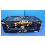 Nascar 24k Gold Plated Comm 50th Ann 1/24 Scale