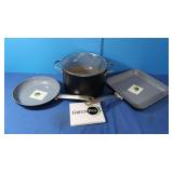 New Greenpan Pot, Skillet w/Lid, Fryer
