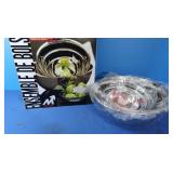 NIB Metro 5 pc Stainless Steel Bowl Set