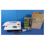 NIB Ronco 40 pc Flatware Set, Waring Electric Can