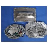 3  Buckles-2 Alaska, 1 Butterfinger