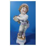 Antique Porcelain Figure 12"(top re-glued)Austin/