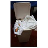 Woven Laundry Hamper, Misc Linens