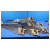 Handsaw Lot w/Hacksaw