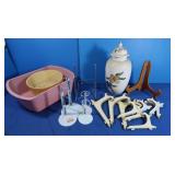 Urn Picture Stands, Doll Stands