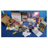 Office Lot-Coloring Pencils, Binder & More