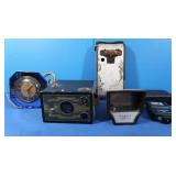Vintage Cameras, Vintage Electric Clock, Argos
