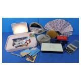 Makeup Mirror, Bobby Pins, Hairbrush & More