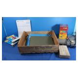 HP Photo Paper, Hanging Files, NIP VHS Tapes &