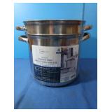 NIB Mainstays 8Qt Stainless Steel Multi Cooker