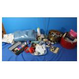 Sewing Items, Drapes, Marbles & More