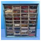 Small Cabinet w/Contents (sewing)