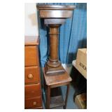 Wooden Stand 24Hx21Wx13"D, Wooden Pedestal