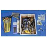 Tool Lot-Wood Hole Drill Bits, Driver Bits, Drill