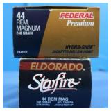 1 Box Federal .410 Handgun Ammo, 1 Box Starfire 44