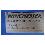 1 Box Winchester 45 Colt 250 Grain Ammo