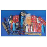 Tool Lot--Hammer, Drill Bits, Gloves & More