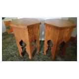 2-16"Vintage Stools