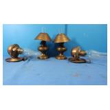 Vintage Surelite Wall Sconces-Oil Lamps