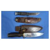 Wood Handle Smith & Wesson Hunting Knife