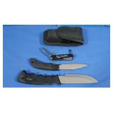 North American Hunting Club Knife w/Sheath Set,