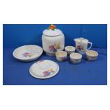 Knowles Utilityware Set-Cookie Jar, Custard Cups