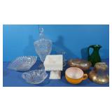 Glassware, Creamers, Candy Dish, Sundae Cup &