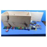 Large Lot Mixed Caliber Ammo, 1 Vintage Box