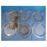 Vintage Glasbake Cake & Pie Plates