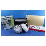 NIB Asparagus Steamer, Toaster, Knives & More