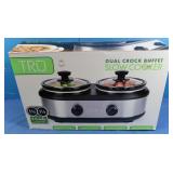 Tru Slow Cooker Dual Buffet Set