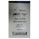 Antique "The Blaire" Blairsville Yearbooks &
