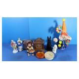Clock Coasters, Clowns, Monkey & More